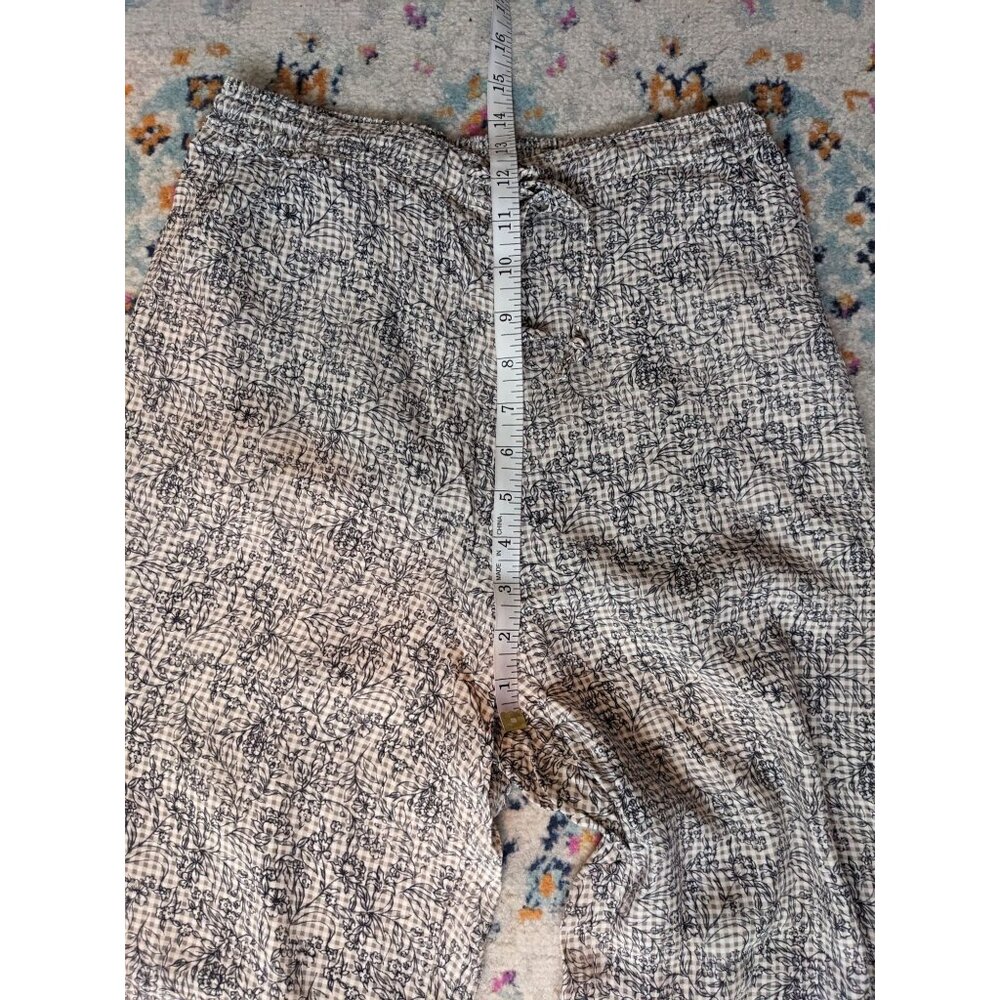 Innovation Sport Petites Pull On Drawstring Floral Pants - P - Picture 6 of 11
